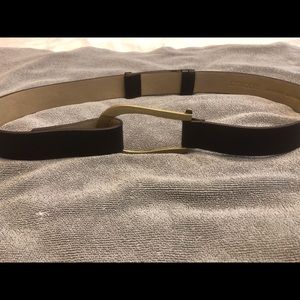 Chico’s Black Leather Belt M